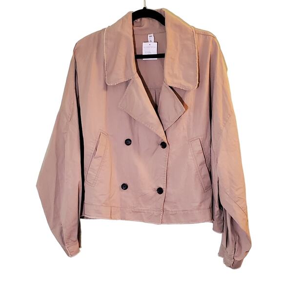 NWT! BP. Comfortable Tan Cotton Button-Down Jacket Plus Size Size XXL - Picture 1 of 7